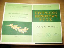 Dyplom Honorowy dla Nadleśnictwa Kozienice