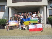 Goście z Ukrainy w Nadleśnictwie Kozienice
